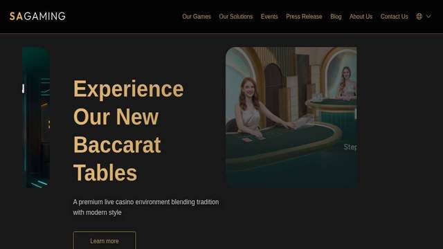 SA Gaming casino screenshot